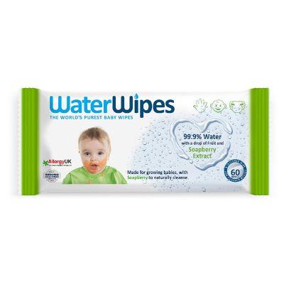 WaterWipes Soapberry Baby Wipes (Pack of 60)