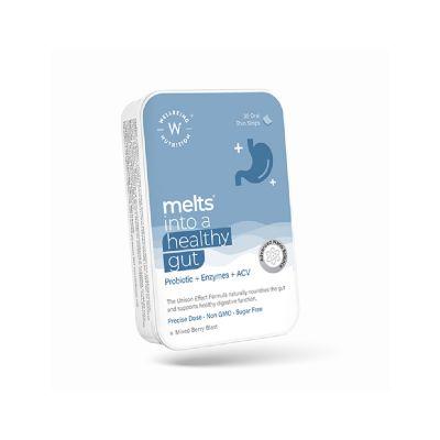 Wellbeing Nutrition Melts Healthy Gut Strips, 30Strip