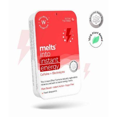 Wellbeing Nutrition Melts Instant Energy Strips, 1tin