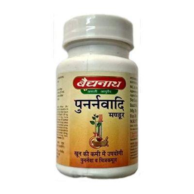 Baidyanath Jhansi Punarnavadi Mandur, 40 Tablets