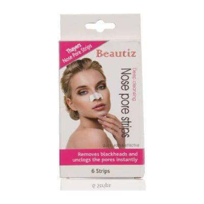 Beautiz Deep Cleansing Black Head White Heads Remover Nose Pore Strips ( 6 Strips Pack ) Thayer