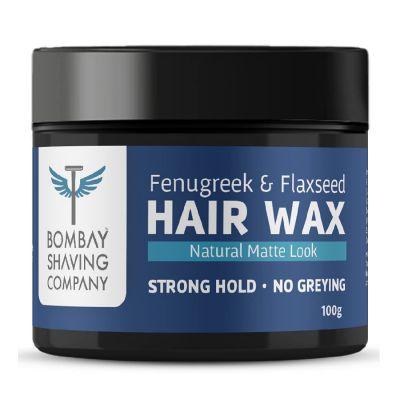Bombay Shaving Company Hair Wax Fenugreek & Flaxseed, 100gm
