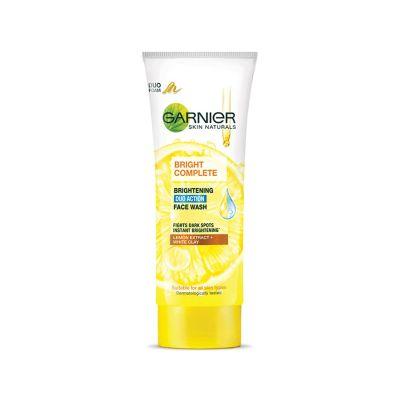 Garnier Bright Complete Double Action Face Wash, 100gm