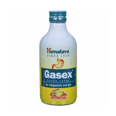 Himalaya Gasex Ginger-Lemon Syrup, 200ml