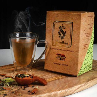 Shudhee Healing Spices Green Tea, 100gm