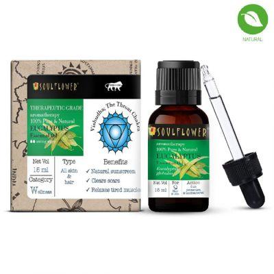 Soulflower Eucalyptus Essential Oil, 15ml