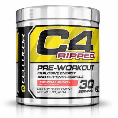 Cellucor C4 Ripped Pre-Workout Tropical Punch, 180gm