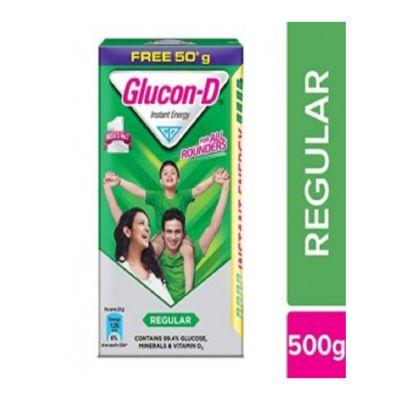 Glucon D Regular Flavour, 500gm
