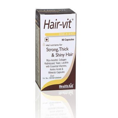 Health Aid Hair-Vit capsule, 90caps