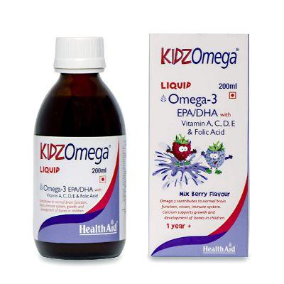 Health Aid Kidz Omega-3 Liquid, 200ml