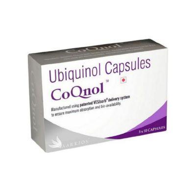 Health Aid CoQnol Ubiquinol 100mg capsule, 10caps