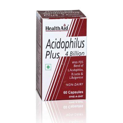 Health Aid Acidophilus Plus 4 Billion capsule, 60caps