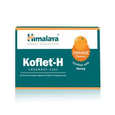 Himalaya Koflet H Orange Lozenges, 6tabs