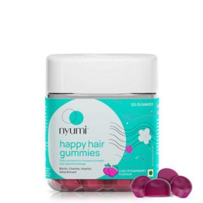 Nyumi Happy Hair Gummies, 50pieces