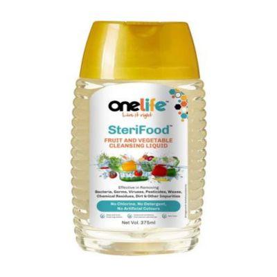 OneLife SteriFood Fruit & Vegetable Cleansing Liquid, 375ml