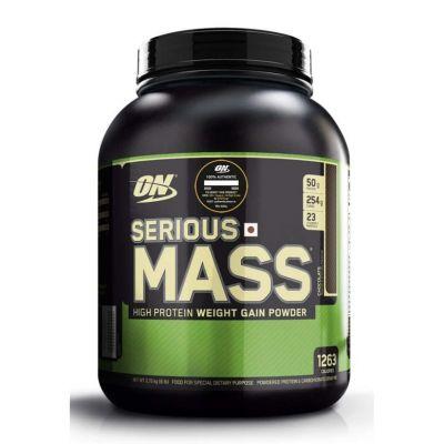 ON Serious Mass Weight Gainer Powder, 6lbs (Chocolate)