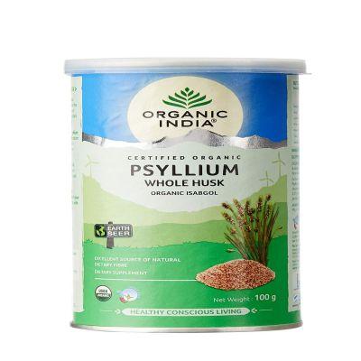 Organic India Psyllium Whole Husk, 100gm