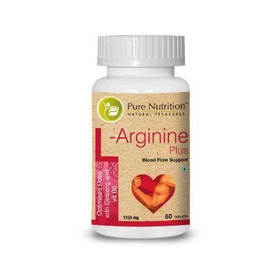 Pure Nutrition L-Arginine Plus Tablet, 60tabs