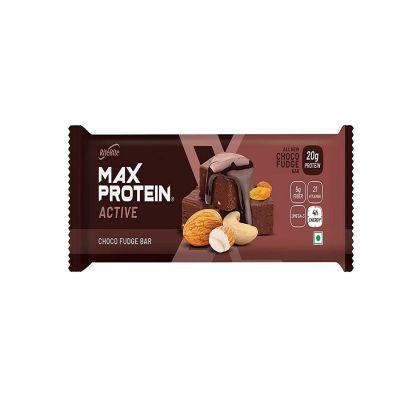 Rite Bite Max Protein Active Choco Fudge Bars, 75gm