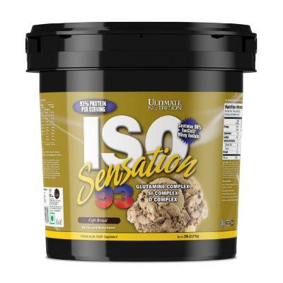 Ultimate Nutrition ISO Sensation 93, 5lbs (Cafe Brazil)