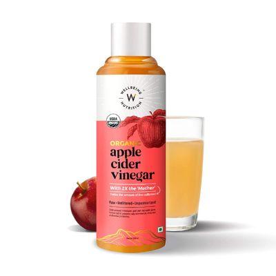 Wellbeing Nutrition Organic Apple Cider Vinegar, 500ml