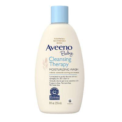 Aveeno Baby Cleansing Therapy Moisturizing Wash, 236ml