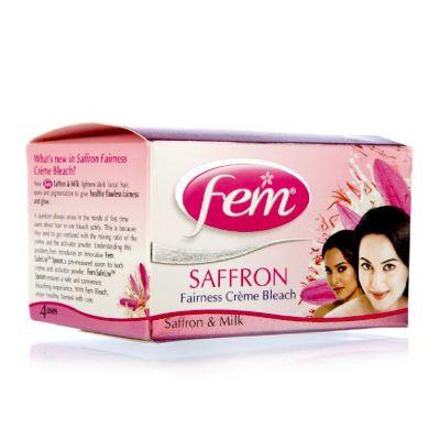Dabur Fem Saffron Bleach Cream, 64gm