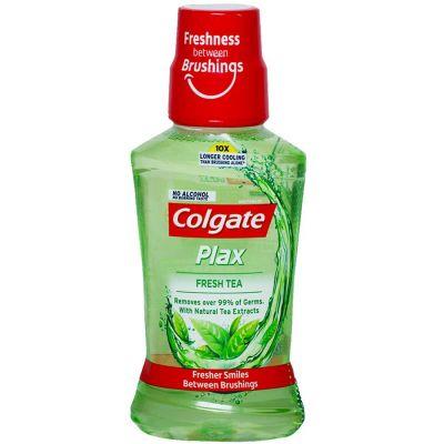 Colgate Plax Fresh Tea Alcohol-Free Mouthwash Bottle, 250ml