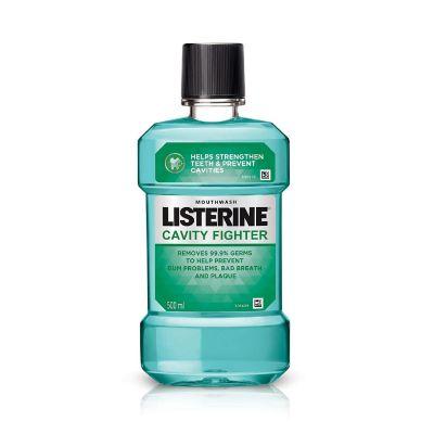 Listerine Cavity Fighter Mouthwash, 500ml