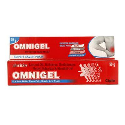 Omnigel Pain Relief Gel, 50gm