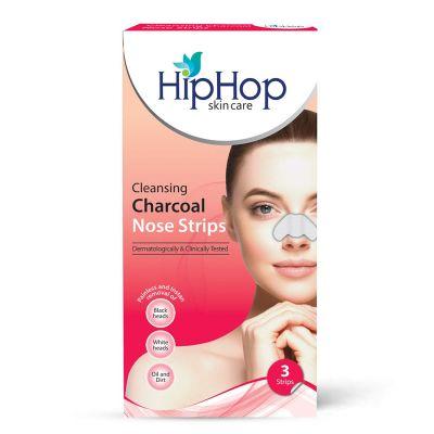 Hip Hop Charcoal Nose Strips for Women, 3pcs