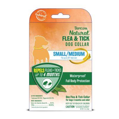 Tropiclean Natural Flea and Tick Dog Collar S-M, 1piece