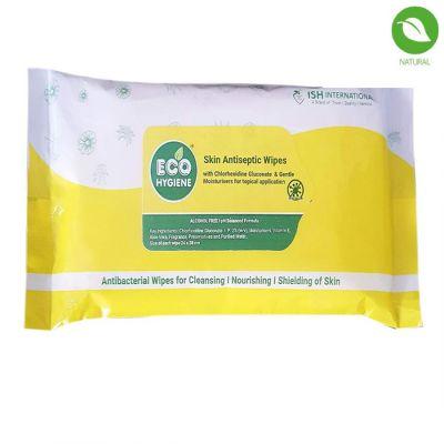 Eco Hygiene Skin Antiseptic Wipes, 10pieces