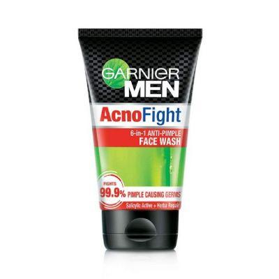 Garnier Men Acno Fight Pimple Face Wash, 100gm