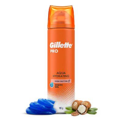 Gillette Pro Aqua Hydrating Shea Butter Shaving Gel, 195gm