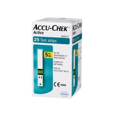 Accu Chek Active Test strips, 25pieces