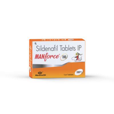 Manforce 100mg Tablet, 4tabs