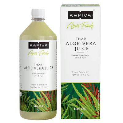 Kapiva Thar Aloe Vera Juice, 1Litre