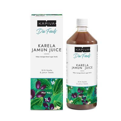 Kapiva Karela Jamun Juice, 1ltr