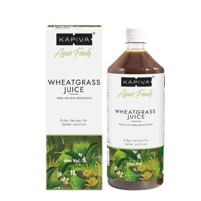 Kapiva Wheatgrass Juice, 1ltr