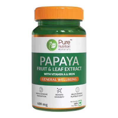 Pure Nutrition Papaya Complete, 60caps