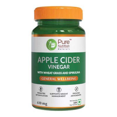 Pure Nutrition Apple Cider Vinegar Plus capsule, 60caps