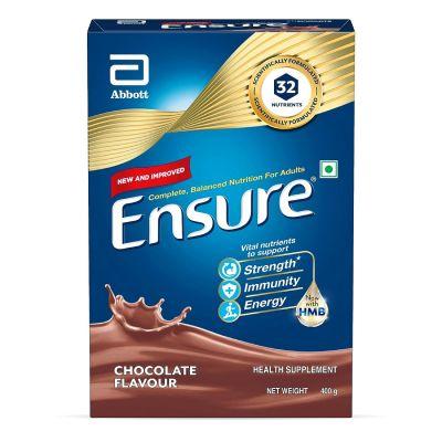 Abbott Ensure Chocolate Powder, 400gm