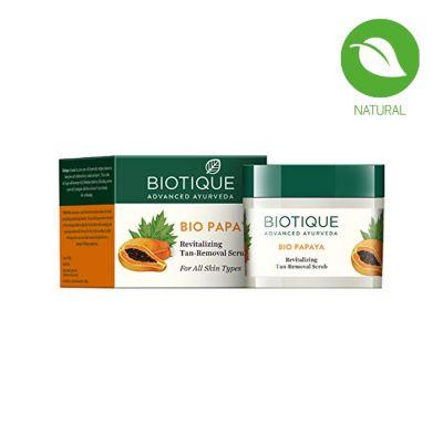 Biotique Papaya Revitalizing Tan-Removal Scrub, 75gm