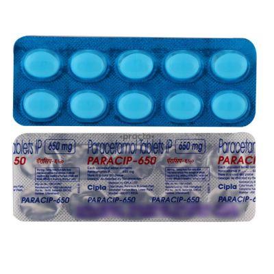 Paracip 650, 10tabs