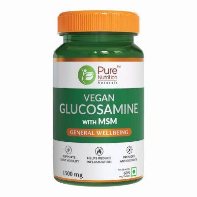 Pure Nutrition Vegan Glucosamine Tablet, 60tabs