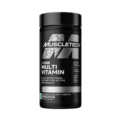 Muscletech Platinum Advance Multi Vitamin Tablets, 60tabs