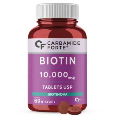 Carbamide Forte Biotin 10000mcg, 60tabs