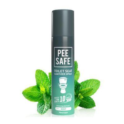 Pee Safe Mint Toilet Seat Sanitizer, 75ml