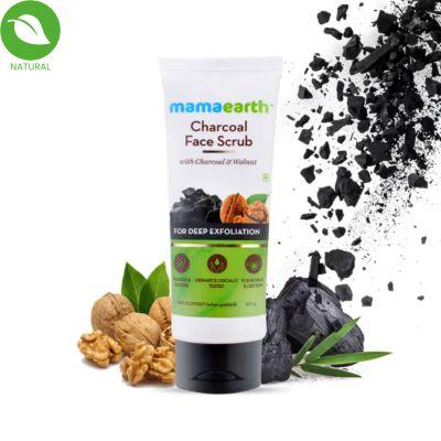 Mamaearth Charcoal Face Scrub, 100gm